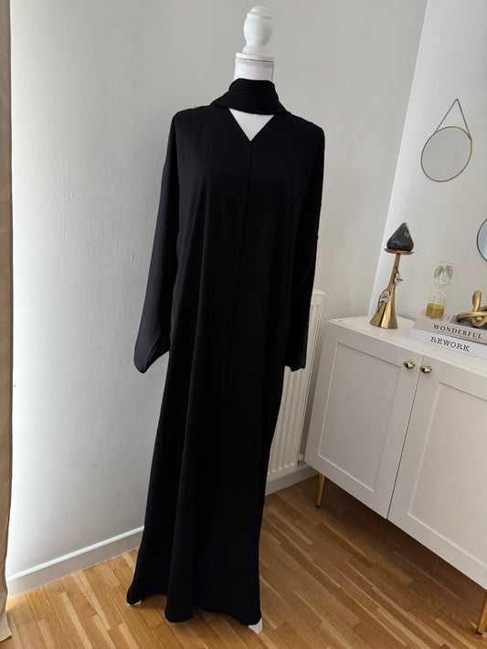 Abaya jass zoom noir