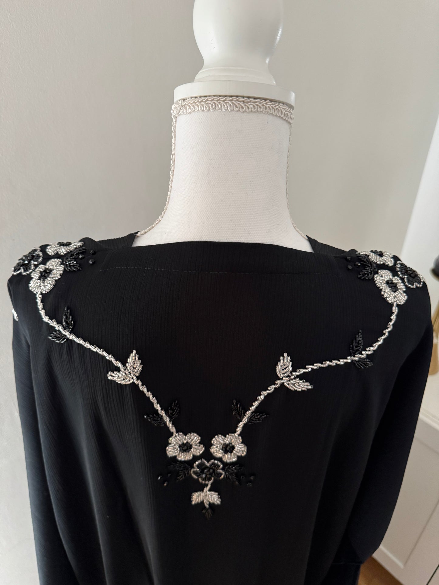 Abaya jass zoom noir