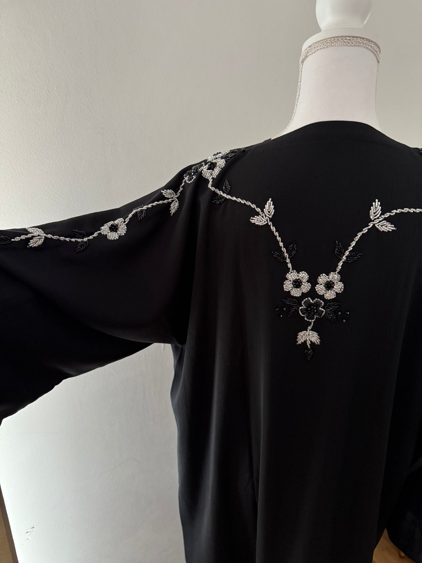 Abaya jass zoom noir