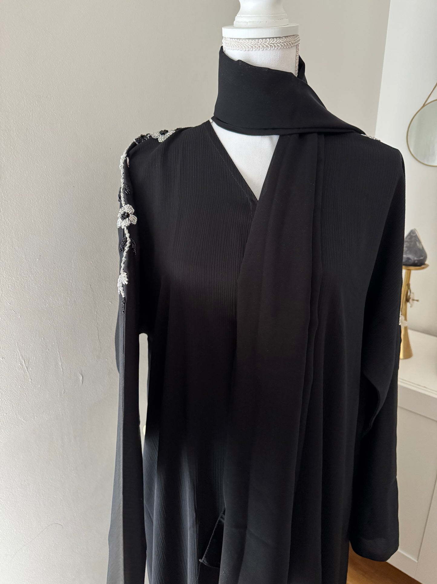 Abaya jass zoom noir